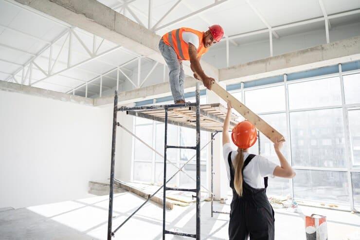 Andaimes Novos: Como Escolher e Utilizar com Segurança em Obras